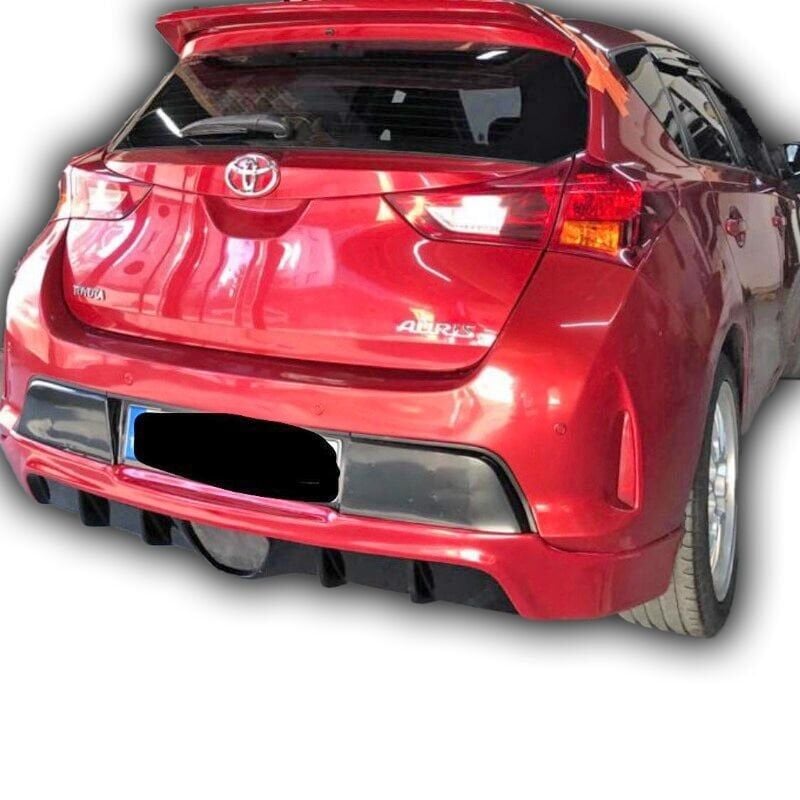 Toyota Auris 2015+ Uyumlu Arka Tampon Eki Boyasız