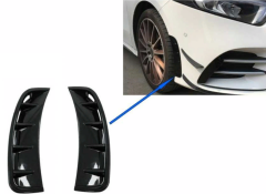 Mercedes W177 A Serisi 2019+ Uyumlu Yedek Parça Ön Tampon Izgarası (vent) - Piano Black