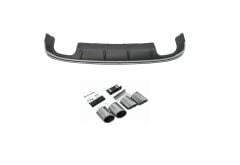 Audi A3 2013-2016 Sedan İçin Uyumlu Yedek Parça S3 Difüzör Ve Egzoz Seti