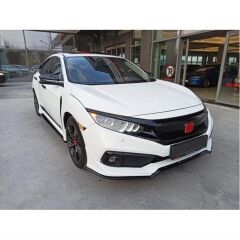 Honda Civic Uyumlu Yedek Parça Fc5 2019+ Makyajlı Kasa Ön Tampon Mugen Ön Ek