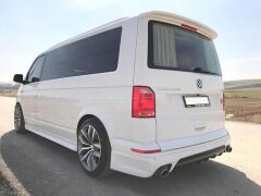 Volkswagen Transporter Uyumlu T7 Arka Tampon Eki Fiber Boyalı