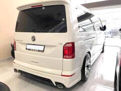 Volkswagen Transporter Uyumlu T7 Arka Tampon Eki Fiber Boyalı