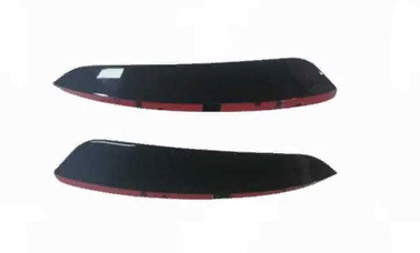 Mercedes W177 A Serisi 2019+ Uyumlu Yedek Parça Ön Tampon Yan Bıçakları - 2 Parça - Piano Black