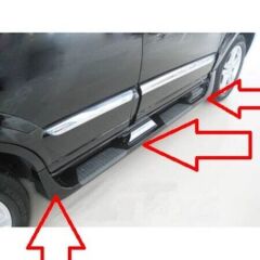 Hyundai Santa Fe 2006-2012 Uyumlu Oem Style Yan Basamak