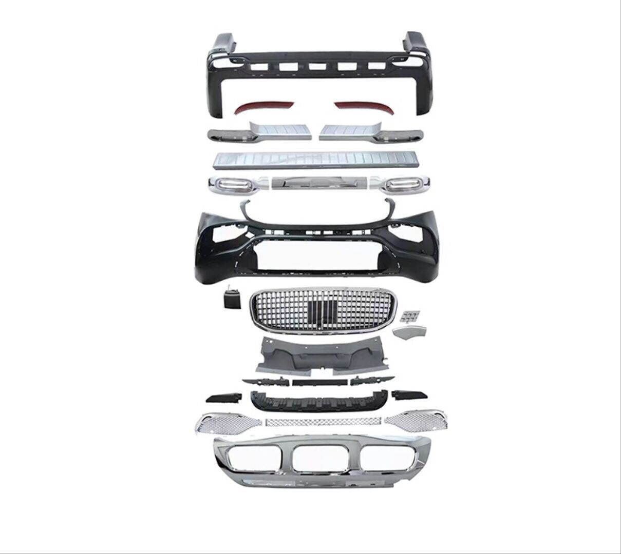 Mercedes W447 Vito Uyumlu Yedek Parça Gls Maybach Body Kit (Kaputsuz)