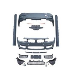 Bmw 3 Serisi F30 2013+ Uyumlu  M3 Body Kit (Ön -Arka-Yan Ekler-Böbrek-Panjur)