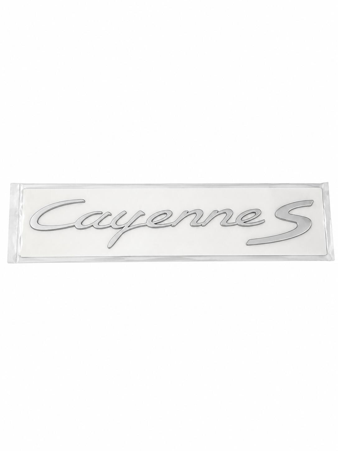 Porsche Cayenne S Uyumlu Krom Bagaj Logosu (AL-141)