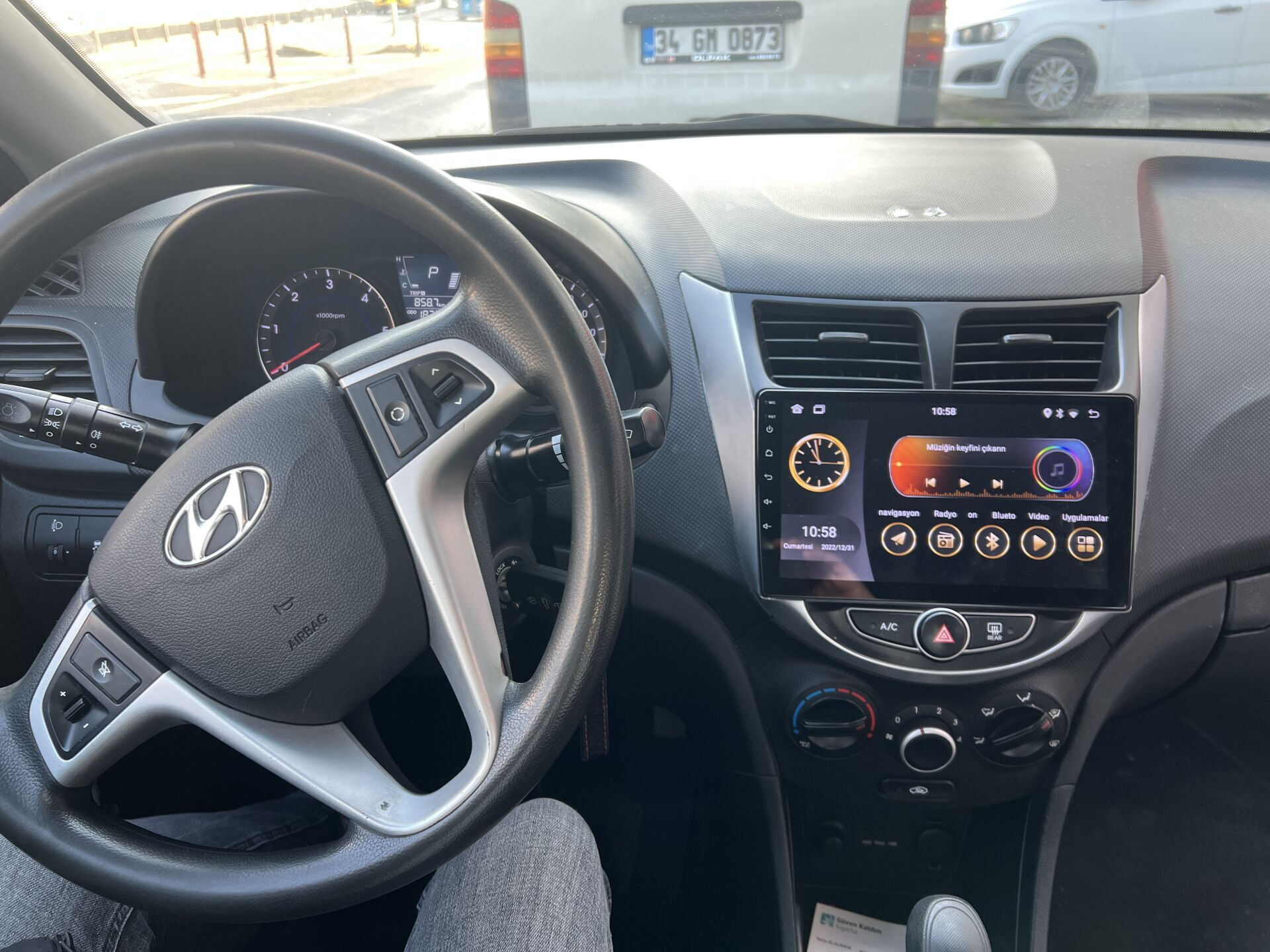 Hyundai Accent Blue Multimedya Carplay-And.Auto 4+64GB