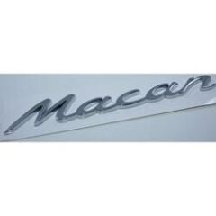 Porsche Macan Uyumlu Oem Bagaj Logosu Krom (AL-7)