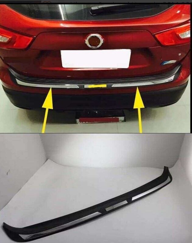 Nissan Qashqaı 2014-2017 Uyumlu Arka Tampon Eşik Koruma