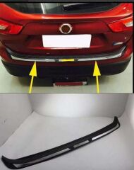 Nissan Qashqaı 2014-2017 Uyumlu Yedek Parça Arka Tampon Eşik Koruma