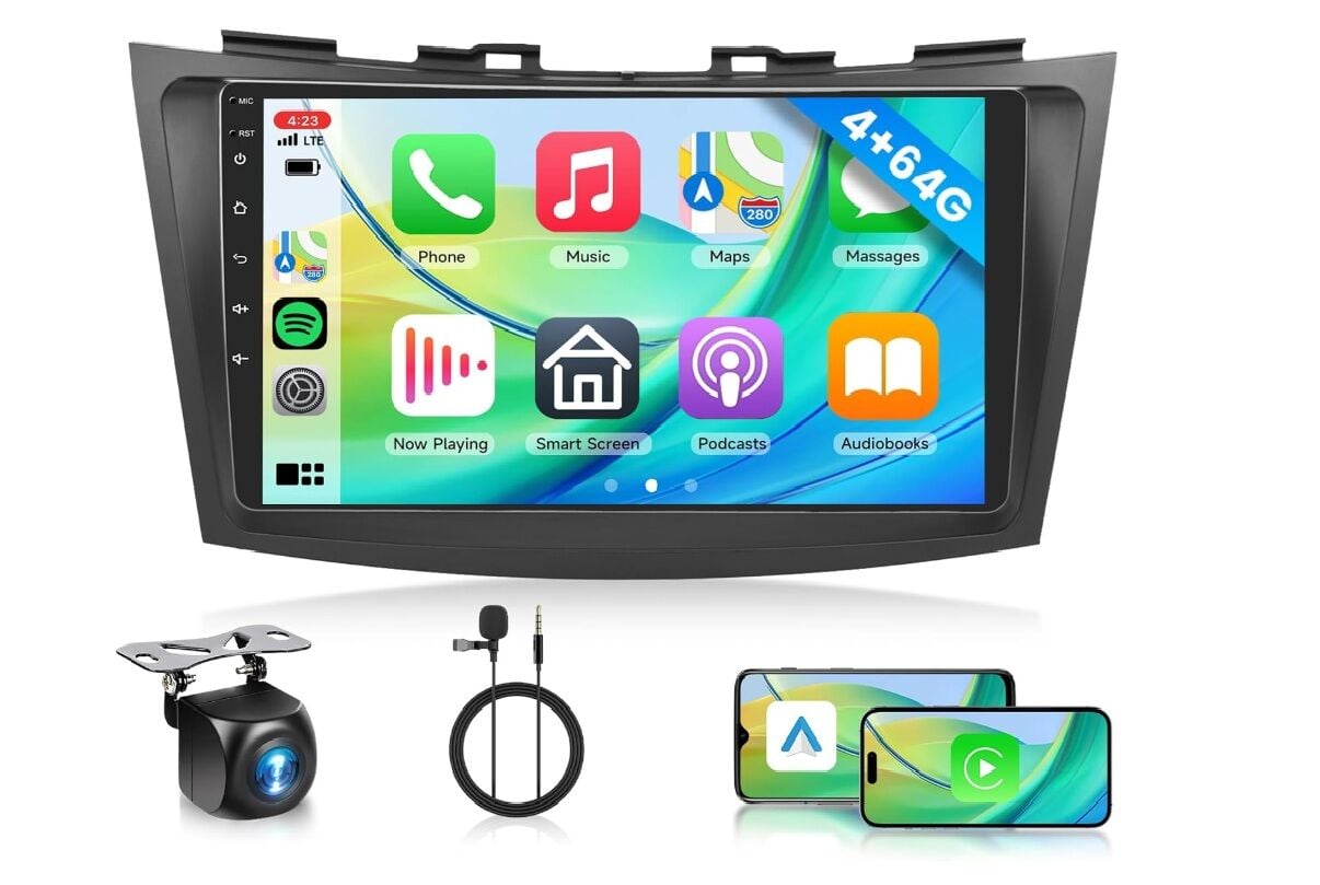 Suzuki Swift Multimedya Carplay+And.Auto Kamera Youtube Google Play
