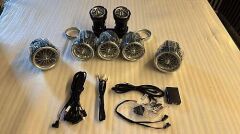 C Class W205 GLC X253 64 Renk EQS Model Front Rear Airvent Set