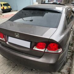 Honda Civic Uyumlu Yedek Parça Arka Cam Üstü Spoiler İnce Model 2006-2012