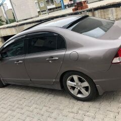 Honda Civic Uyumlu Arka Cam Üstü Spoiler İnce Model 2006-2012