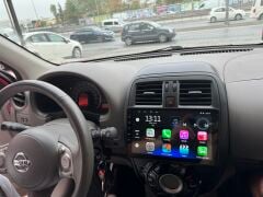 Nissan March Multimedya Carplay+And.Auto Youtube Play Store Kamera