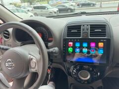 Nissan March Multimedya Carplay+And.Auto Youtube Play Store Kamera