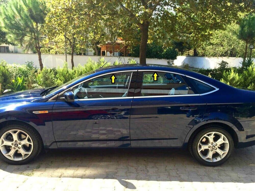 Ford Mondeo Uyumlu 2013 Krom Cam Çerçevesi