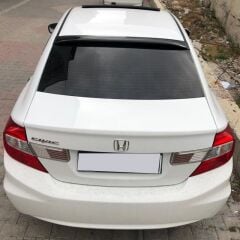 Honda Civic Uyumlu Arka Cam Üstü Spoiler İnce Model 2012-2015