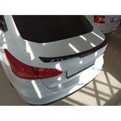 Ford Focus Uyumlu 2014-2018 Hybrid Spoiler - Piano Black (Parlak Siyah)