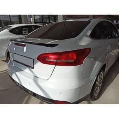 Ford Focus Uyumlu 2014-2018 Hybrid Spoiler - Piano Black (Parlak Siyah)