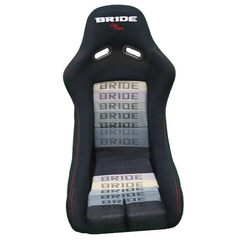 Bride Low Max Siyah Spor Yarış Koltuğu