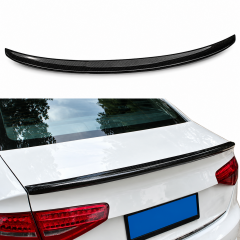 Audi A4 B8 Uyumlu Spoiler Boyalı Fiber