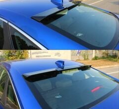 Honda Civic Uyumlu 2022 Cam Üstü İçin RS Spoiler - Piano Black