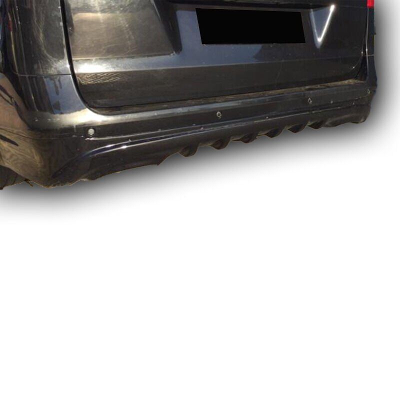 Mercedes Vito Yeni Kasa Uyumlu Yedek Parça Arka Tampon Eki Boyasız