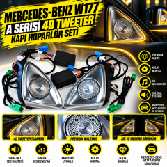Mercedes-Benz W177 A Serisi 4D Tweeter Kapı Hoparlör Seti