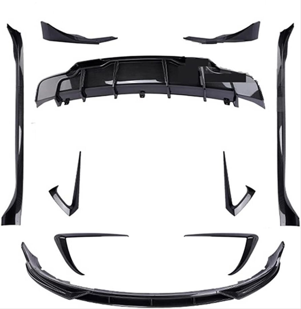 Tesla Model 3 Uyumlu Aero Body Kit (Parlak Siyah)