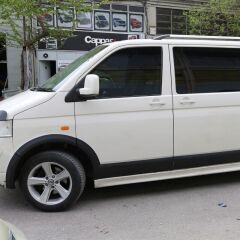 Volkswagen Transporter T5 Uyumlu  Kısa Şasi 2003 - 2009 Çamurluk ve Kapı Dodikleri Set 11 Parça Sol Sürgü