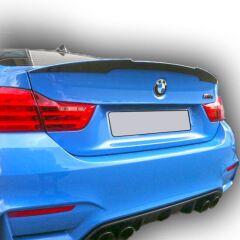 Bmw F32 Uyumlu Yedek Parça Yarasa Spoiler Boyalı Fiber