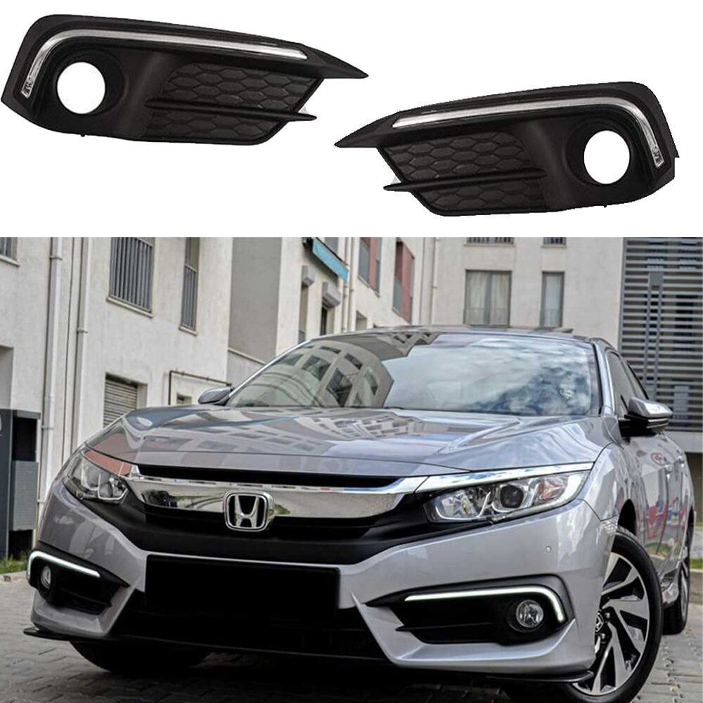 Honda Civic Fc5 Uyumlu 2016-2020 Makyajsız Kasa Ön Sis Ledi Tek Çizgi