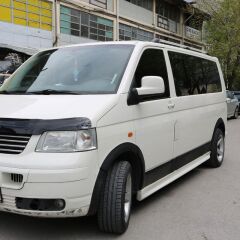 Volkswagen Transporter T5 Uyumlu Kısa Şasi 2003 - 2009 Çamurluk ve Kapı Dodikleri Set 11 Parça Sağ Sürgü