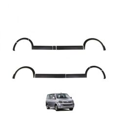 Volkswagen Transporter T5 Uyumlu Kısa Şasi 2003 - 2009 Çamurluk ve Kapı Dodikleri Set 11 Parça Sağ Sürgü