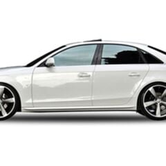 Audi A4 S - Line Uyumlu Yan Marşpiyel Boyalı Fiber