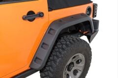Jeep Wrangler Jk 2007-2017 Için Uyumlu Yedek Parça Hurricane Camurluk Kabartma Seti (Dodik) (Ledli)