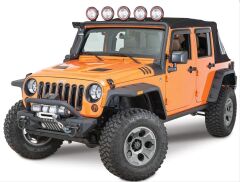 Jeep Wrangler Jk 2007-2017 Için Uyumlu Yedek Parça Hurricane Camurluk Kabartma Seti (Dodik) (Ledli)