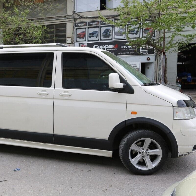 Volkswagen Transporter T5 Uyumlu Kısa Şasi 2009 - 2014 Çamurluk ve Kapı Dodikleri Set 11 Parça Çift Sürgü
