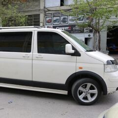Volkswagen Transporter T5 Uyumlu Kısa Şasi 2009 - 2014 Çamurluk ve Kapı Dodikleri Set 11 Parça Çift Sürgü