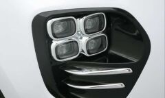 Kia Sportage 2016-2019 Için Uyumlu Yedek Parça Ön Sis Kaplaması Küçük(Kare) Nıkelaj