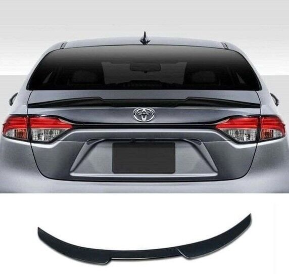 Toyota Corolla Uyumlu 2019+ Spoiler (Boyasız)