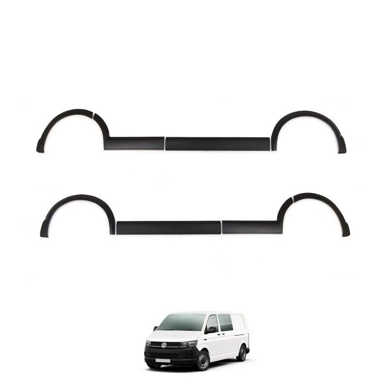Volkswagen Transporter T5 Uyumlu Kısa Şasi 2015- 2020 Çamurluk ve Kapı Dodikleri Set 11 Parça Çift Sürgü