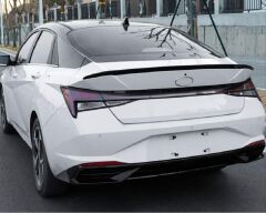 Hyundai Elantra 2021+ Uyumlu Spoiler- Piano Black (Parlak SIiyah)