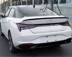 Hyundai Elantra 2021+ Uyumlu Spoiler- Piano Black (Parlak SIiyah)