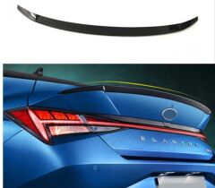 Hyundai Elantra 2021+ Uyumlu Spoiler- Piano Black (Parlak SIiyah)