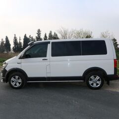 Volkswagen Transporter T5 Uyumlu Kısa Şasi 2015- 2020 Çamurluk ve Kapı Dodikleri Set 11 Parça Sağ Sürgü