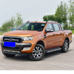 2016-2022 Ford Ranger Yan Basamak OEM Style Siyah