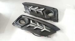 Honda Civic Fc5 Uyumlu Yedek Parça 2016-2021 Makyajlı Kasa Uçak Model Ön Sis Ledi